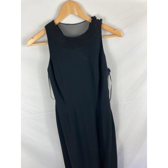 Rimini by shaw Black Sleeveless Formal Dress Size 6 - Picture 2 of 7
